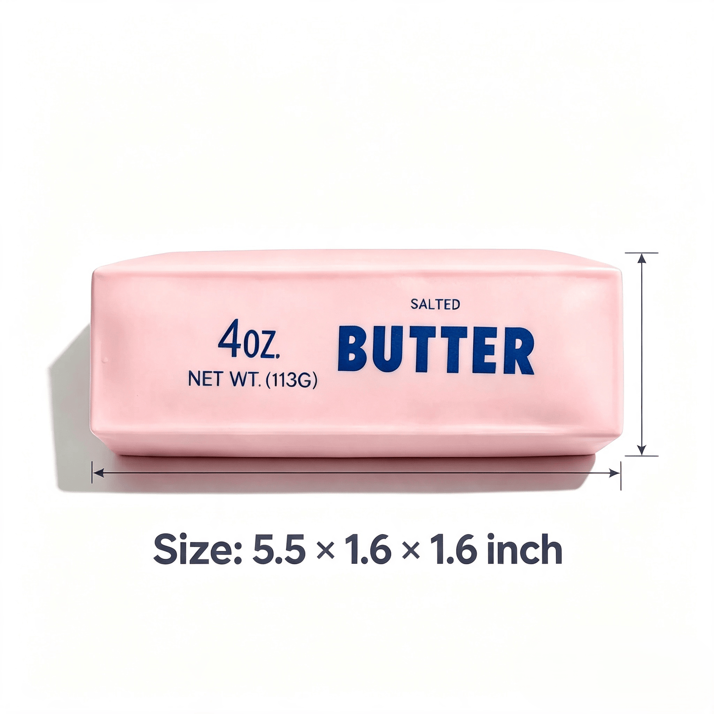 ๐ง Crunchy Butter Bar Squishy Toy โ Satisfying Squeeze Sensory Fidget Toy for Stress Relief, Relaxation & Fun ๐ง