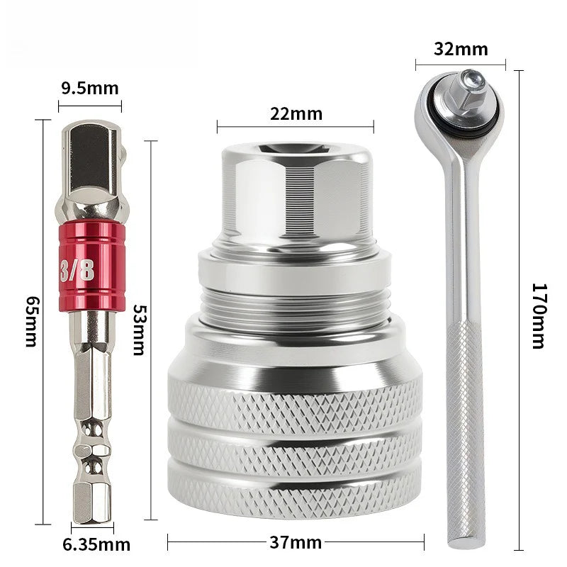 š§10-19mm Adjustable Universal Socket Wrench