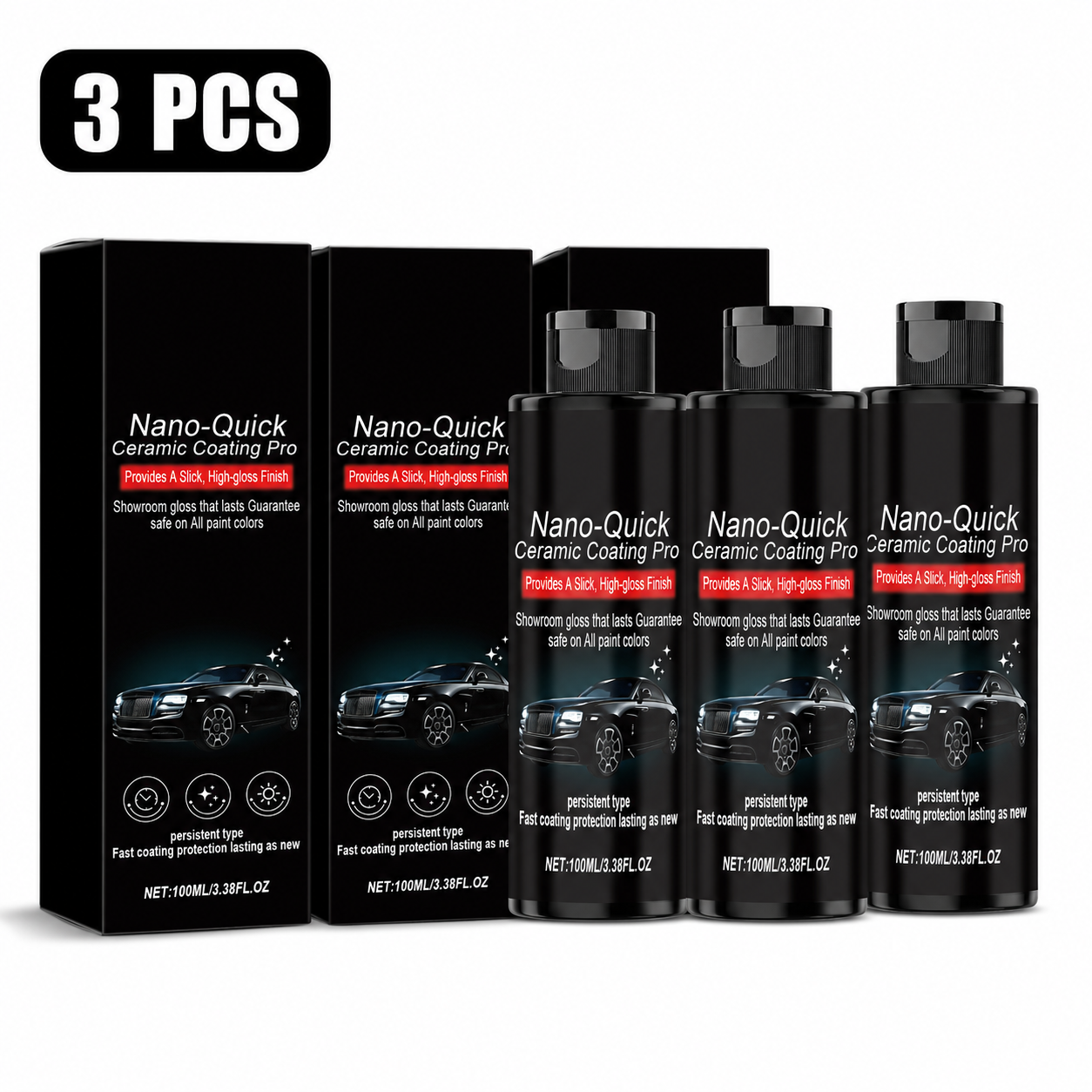 ๐ฅ 50K+ Sold! ๐ Car Ceramic Coating Spray โ Ultimate Shine & Paint Protection