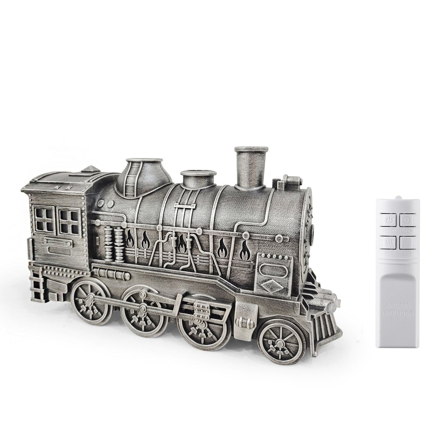 Vintage Steam Train Aroma Diffuser with Remote Control