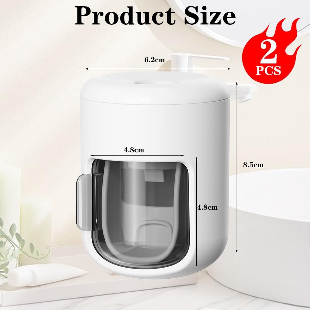 Automatic Toothpaste Dispenser, Non-Contact Tube Squeezer