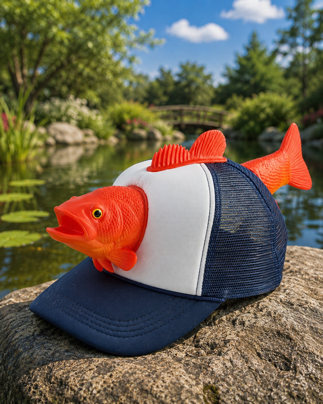 ANGLER'S CATCH NOVELTY HAT