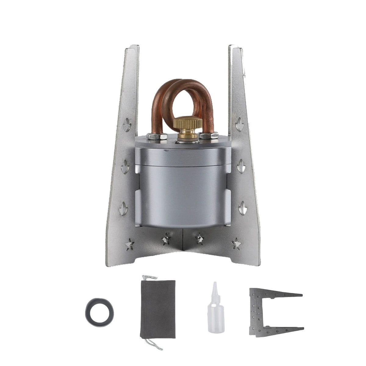 🔥Self-Pressurized Alcohol Stove – Lightweight Windproof Camping & Survival Stove
