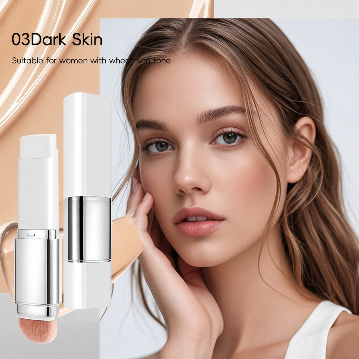โจ Bestseller Color-Changing Foundation โ Collagen Capsules & Ultra-Fine Bristles ๐