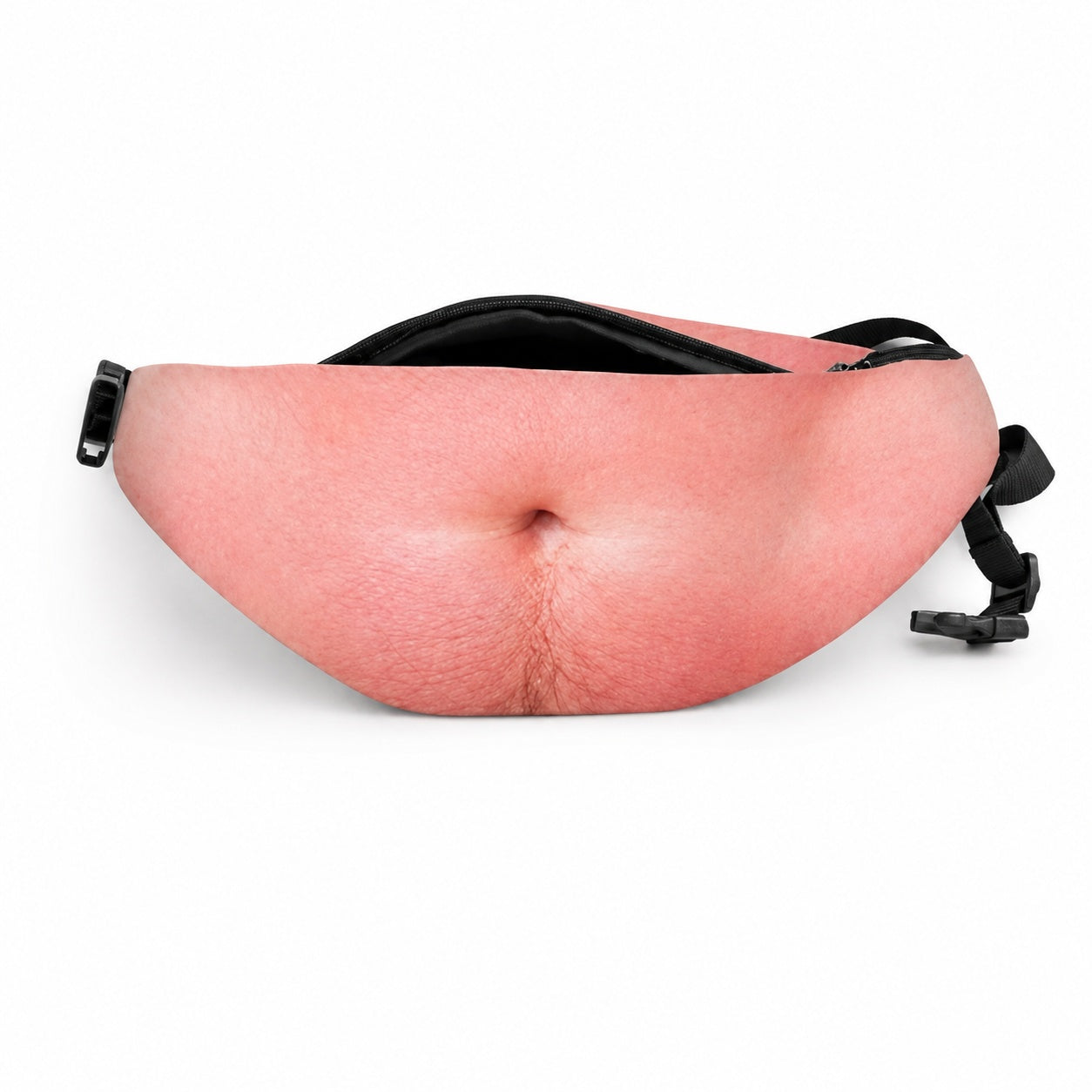 ๐ Realistic Belly Waist Bag โ Funny Hidden Fanny Pack & Gag Gift