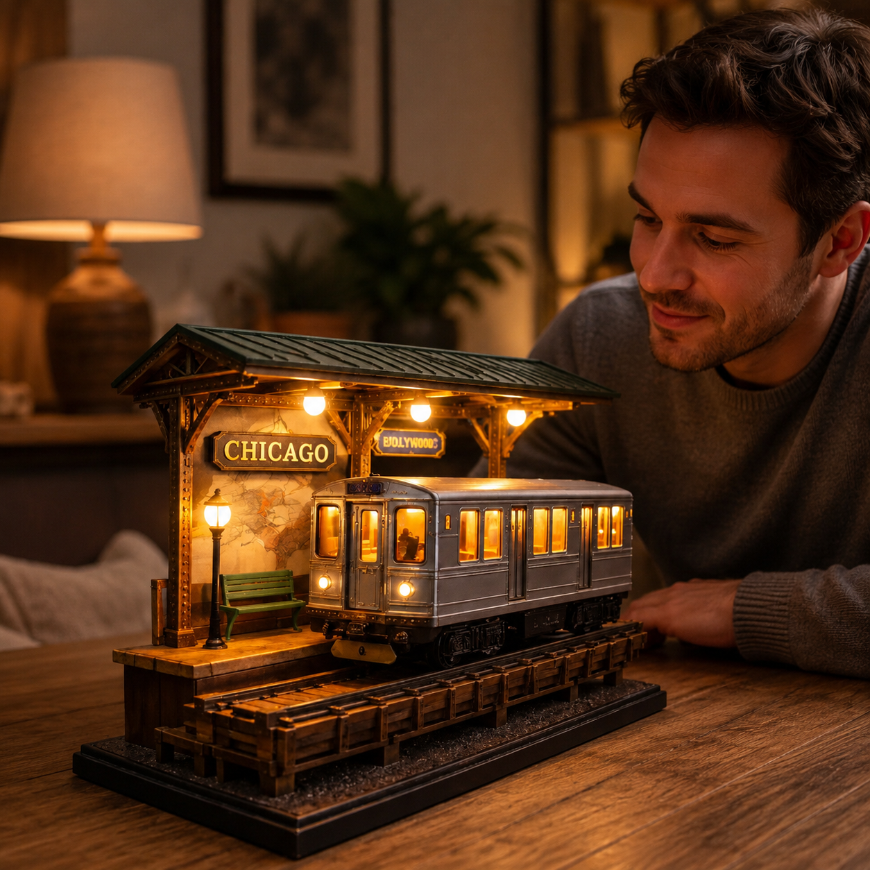 đĽLAST DAY 50% OFF - đ San Francisco Cable Car Lamp