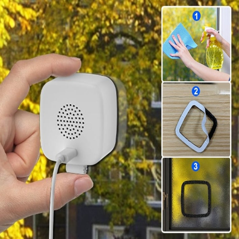 4K Dual-Function Security Camera | Home Monitor + Ultrasonic Repeller for Rats, Snakes & Stray Animals