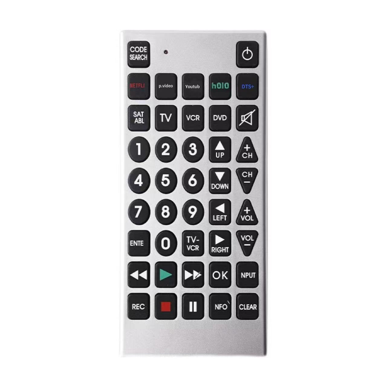 πΊ Illuminated Key Universal TV Remote