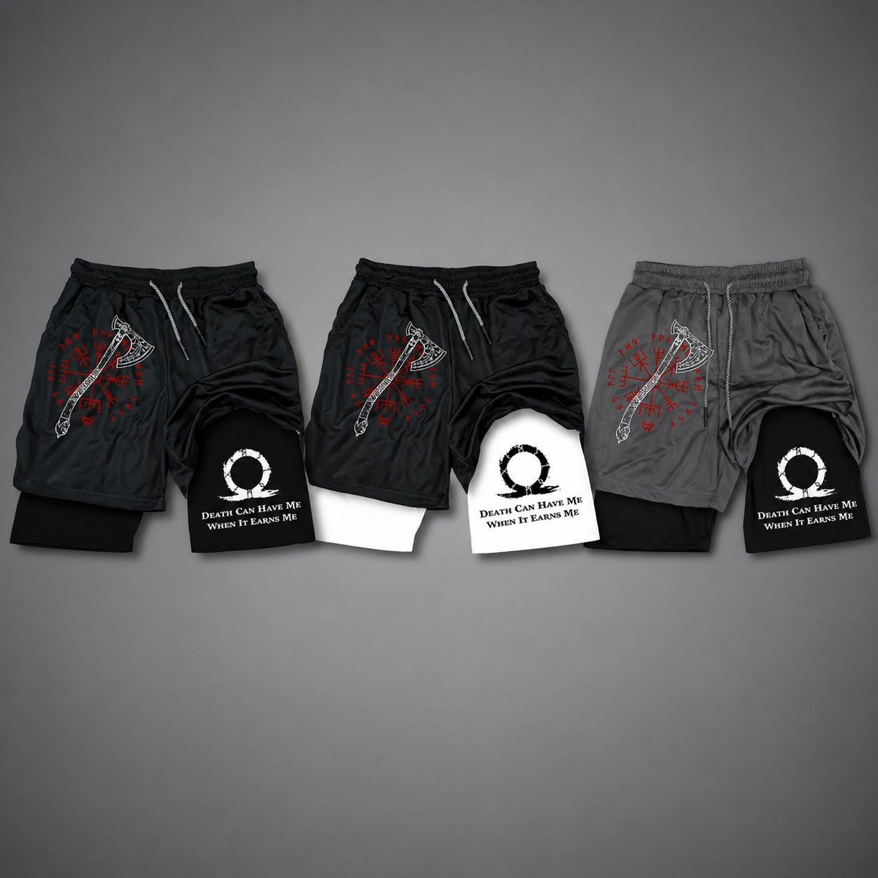 ๐โโ๏ธ 2-in-1 Anti-Chafe Athletic Shorts - Silky-Soft Inner Liner Gym Shorts ๐ด