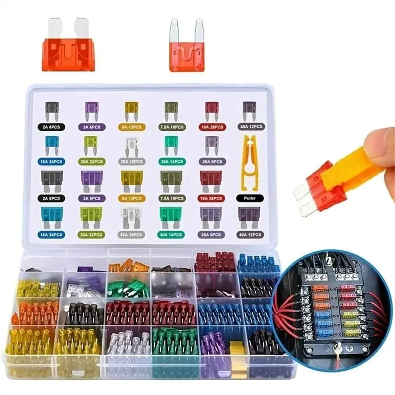 ๐๐ ๏ธ300Pcs Car Fuse Assortment Kit - Mini, Standard & Micro Fuses