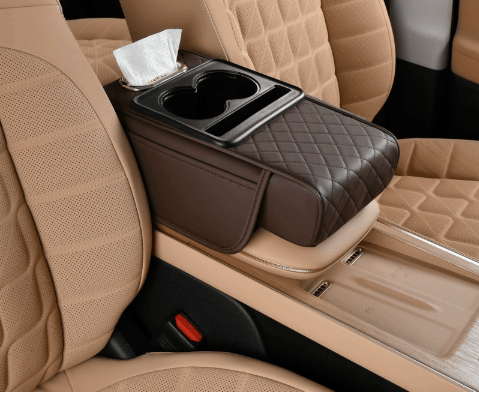 đĽLimited Time 50% Offâ¨Multifunctional PU Leather Car Armrest Box Mat