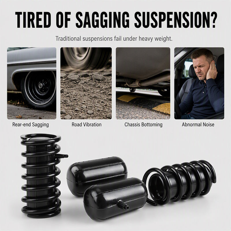📢📢50% OFF !! ⏰Heavy Duty Coil Spring Air Bags
