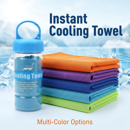 Double Layer Honeycomb Instant Cooling Sport Towel