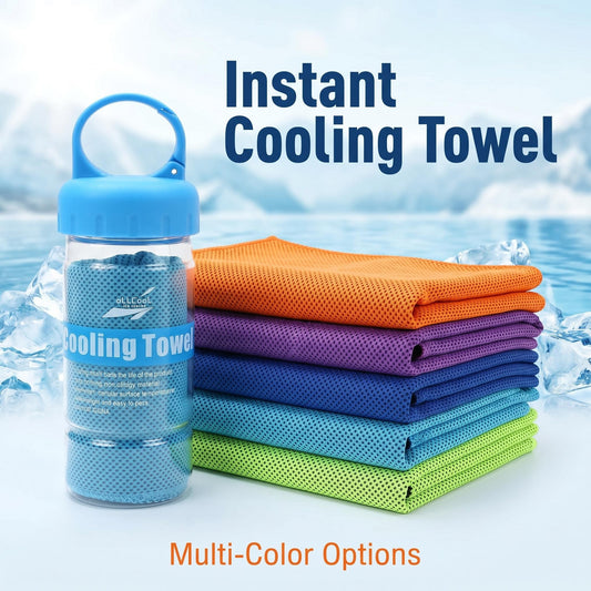 Double Layer Honeycomb Instant Cooling Sport Towel