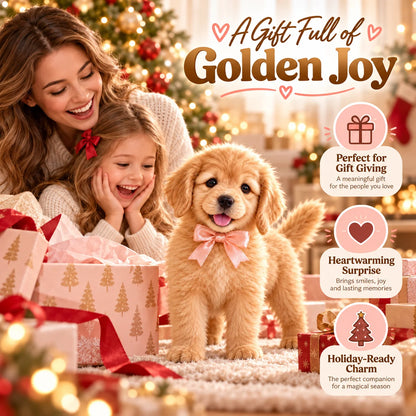 🎄Realistic Robot Golden Retriever Puppy