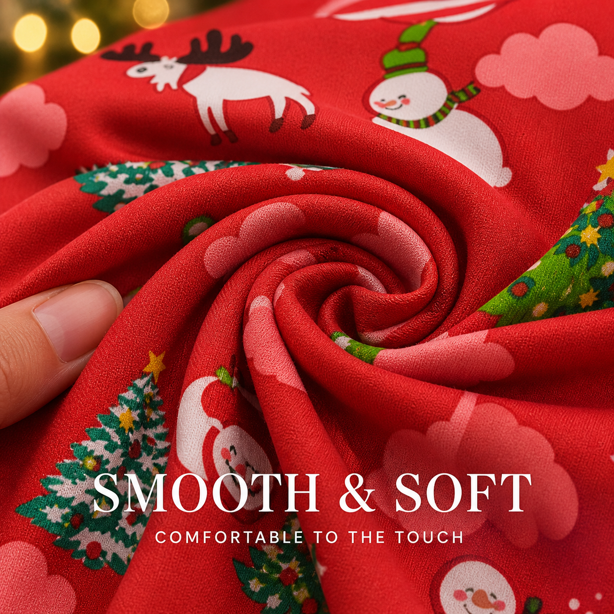 🎄Christmas High-Stretch Dining Chair Cover