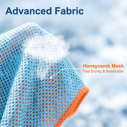 Double Layer Honeycomb Instant Cooling Sport Towel