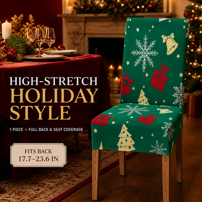 🎄Christmas High-Stretch Dining Chair Cover