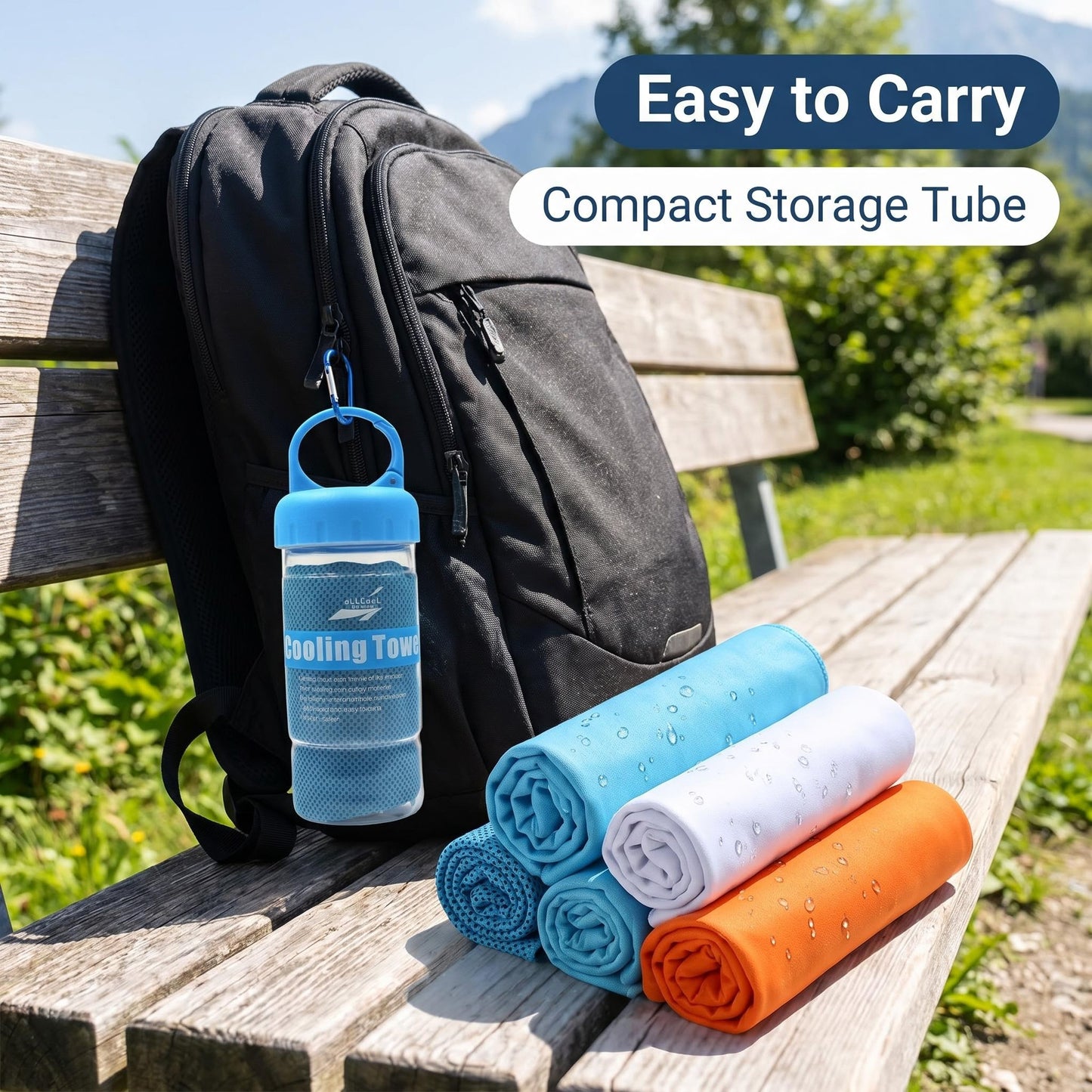 Double Layer Honeycomb Instant Cooling Sport Towel