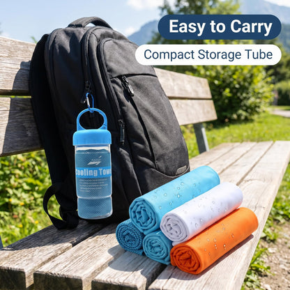 Double Layer Honeycomb Instant Cooling Sport Towel