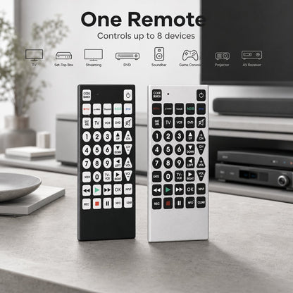 📺 Illuminated Key Universal TV Remote