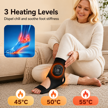 Heated Foot & Ankle Compression Massager