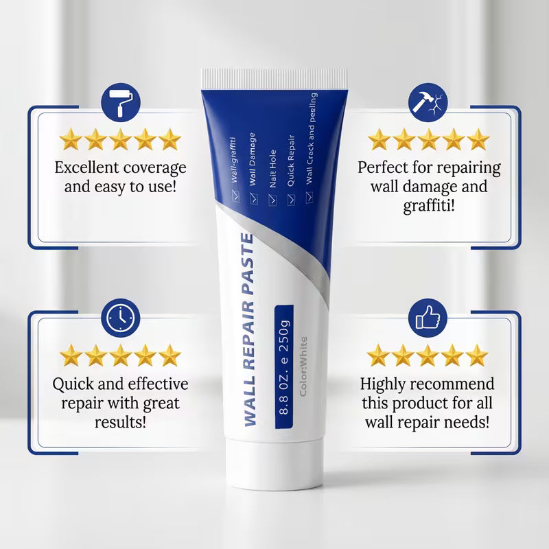 Drywall Wall Spackle Repair Kit with Scraper