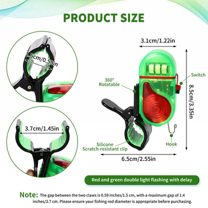 🎣Fishing Bite Alarm with Sound & LED Light