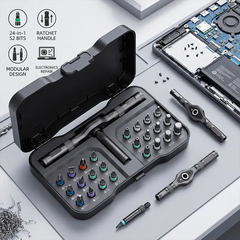 🔥24 in 1 Magnetic Screwdriver Set