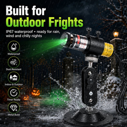 👻🌫️ Halloween Swamp Fog Laser Projector