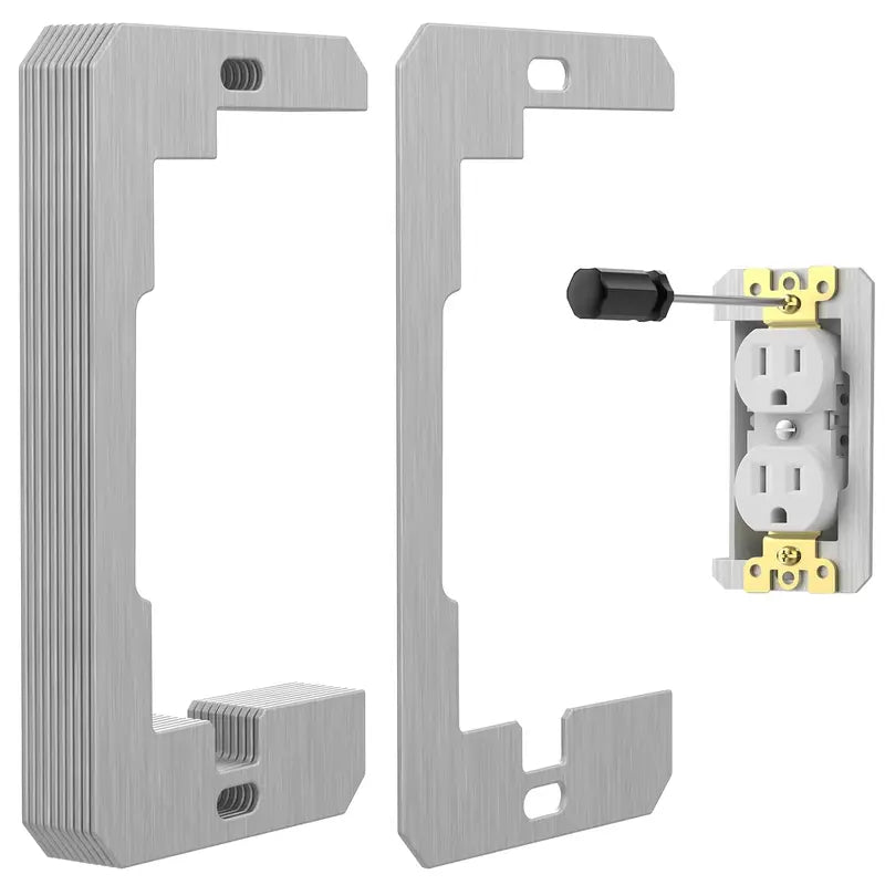 🛠 Outlet Repair Spacers – Easy Fix for Loose, Crooked & Recessed Outlets