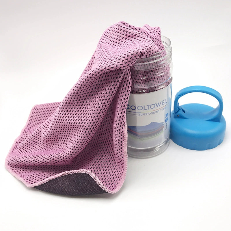 Double Layer Honeycomb Instant Cooling Sport Towel