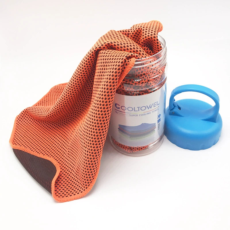 Double Layer Honeycomb Instant Cooling Sport Towel
