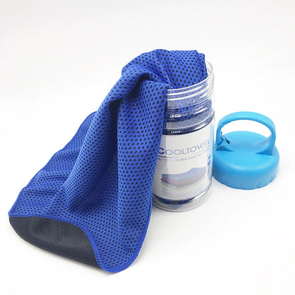 Double Layer Honeycomb Instant Cooling Sport Towel