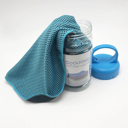 Double Layer Honeycomb Instant Cooling Sport Towel