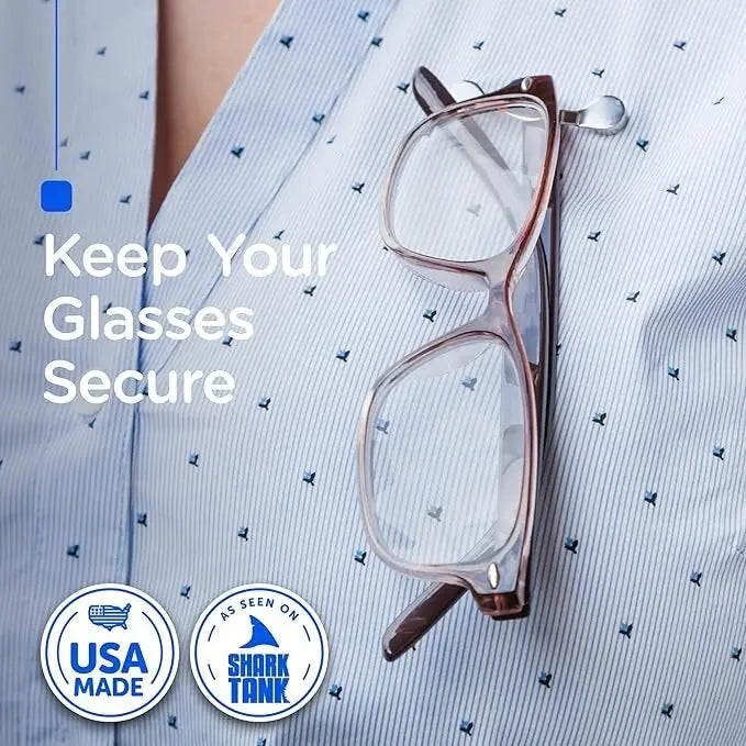 ✨ Powerful Magnetic Grip — Glasses Holder That Stays Securely in Place