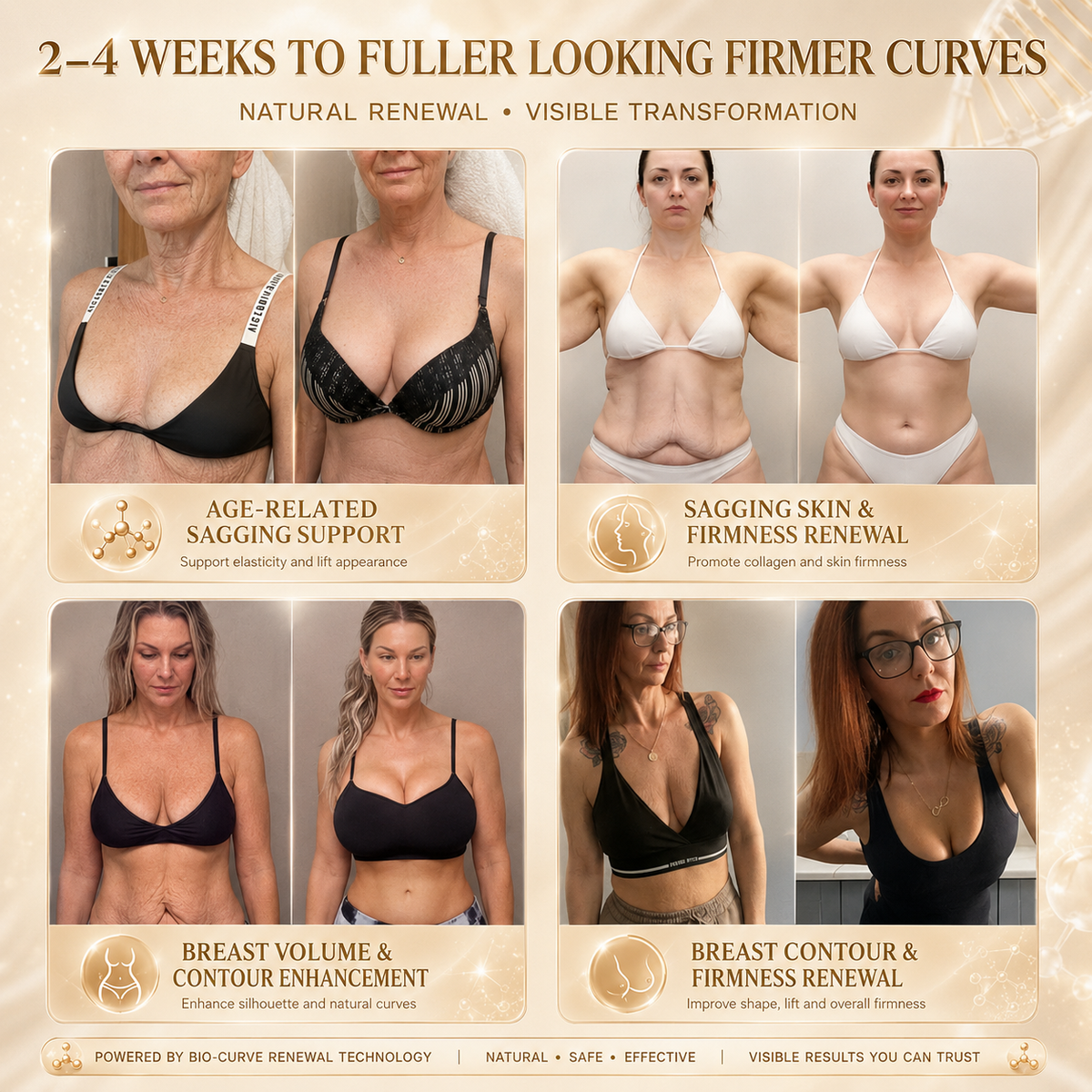 4-in-1 Bio-Curve Renewal · Nano Microneedle Patch