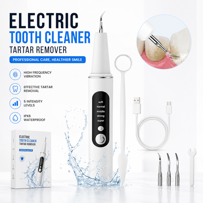 Electric Tartar Remover for Teeth with LED Light