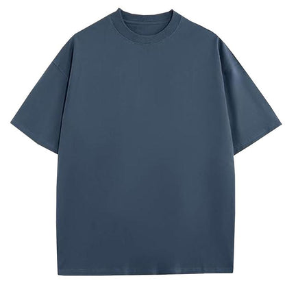 Men's Multi-Pack Heavyweight 100% Cotton Drop Shoulder Fashion Tees in Various Sizes and Colors