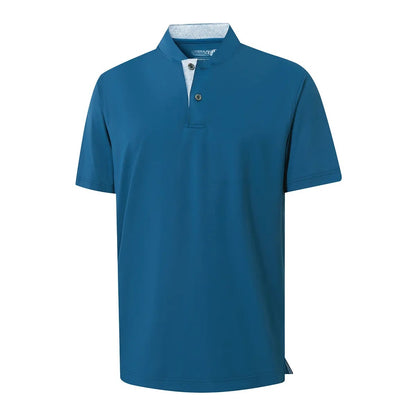 Men's Golf Shirts - Moisture-Wicking Casual Henley