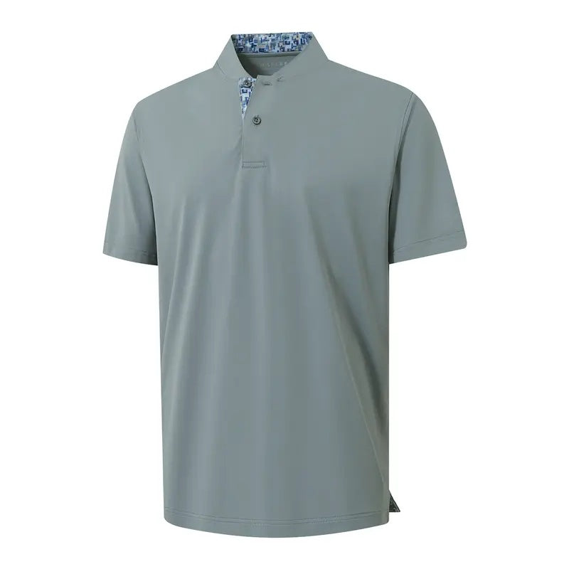 Men's Golf Shirts - Moisture-Wicking Casual Henley
