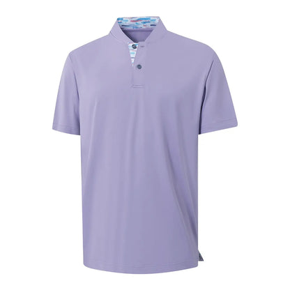 Men's Golf Shirts - Moisture-Wicking Casual Henley