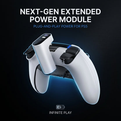 🎁Must-Have for PS5 Gamers | 2000mAh USB-C External Charger Battery Pack