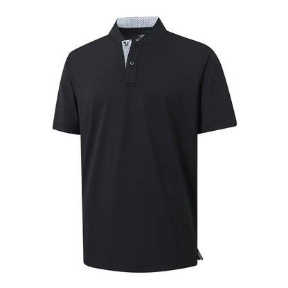 Men's Golf Shirts - Moisture-Wicking Casual Henley