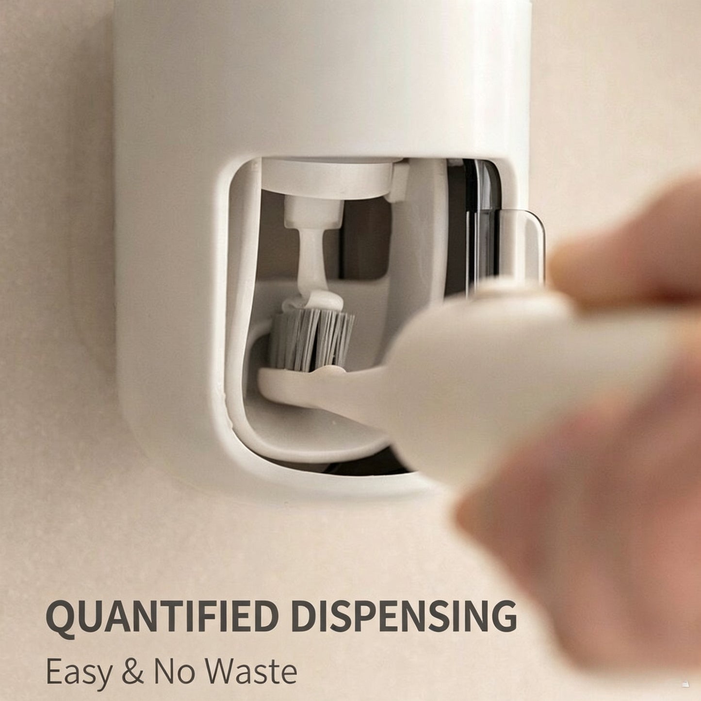 Automatic Toothpaste Dispenser, Non-Contact Tube Squeezer