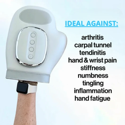 Rechargeable Hand Massager - Support for Joint, Inflammation & Pain