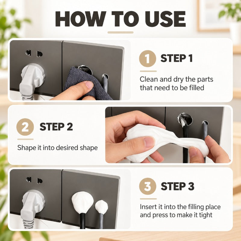 Waterproof Moldable Wall Seal Putty