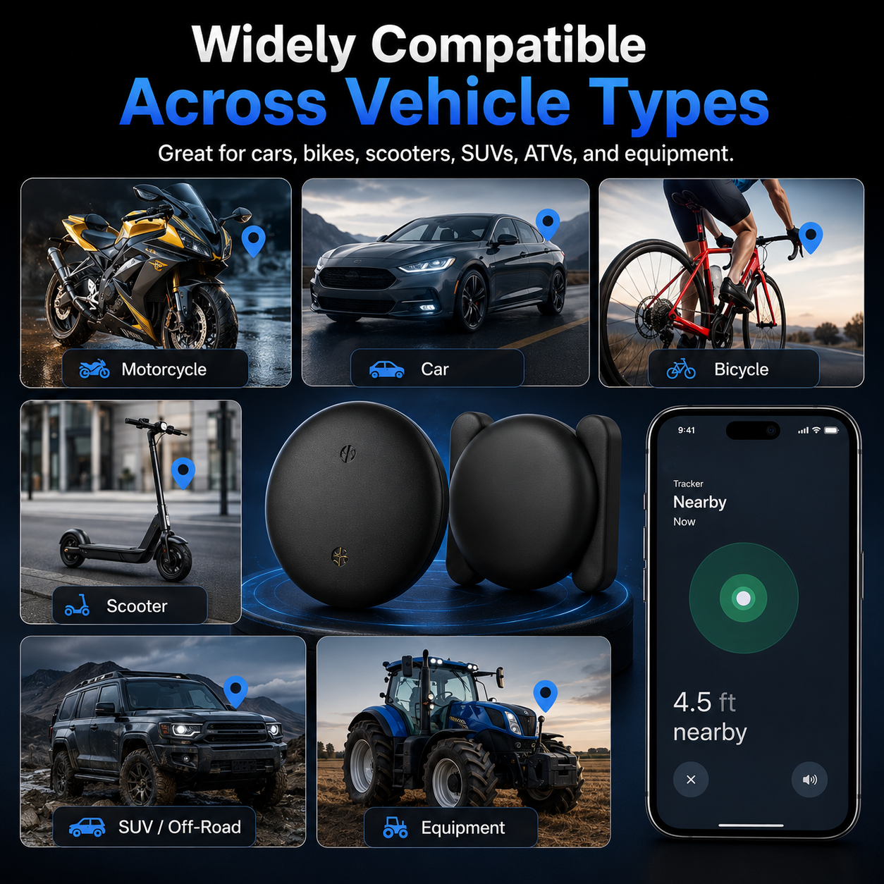 GPS Tracker for Car, Hidden Mini Tracker