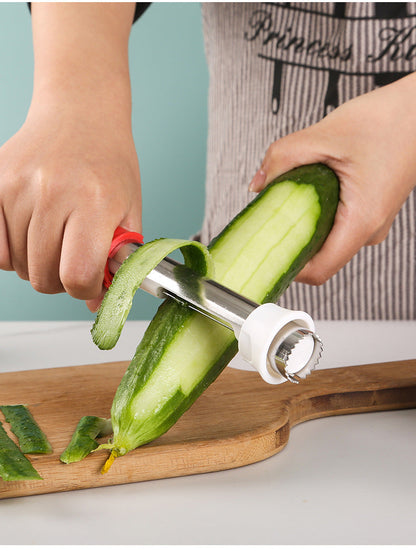 🔥3400+ sold🎁 2-in-1 Apple Corer & Peeler Tool | Stainless Steel