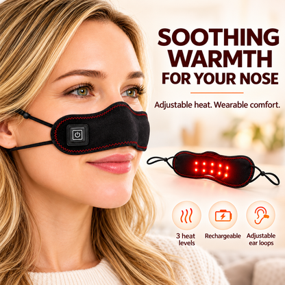 Red Light Nose Warmer for Easier Breathing